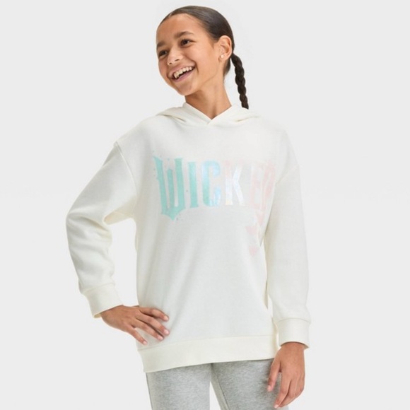 Wicked the sky is the limit oversized pullover sweatshirt kids size XS (4/5) - Picture 3 of 5